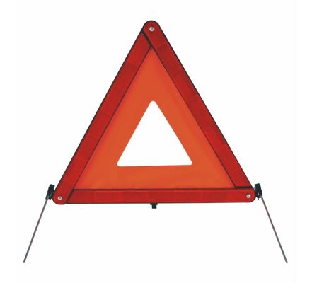 43 X 43 X 43CM Facile da assemblare all'aperto Avvertenza auto strada triangolo riflettente