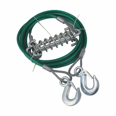 Cintura di rimorchio di recupero ad alta resistenza di stainless steel con 2 ganci di sicurezza