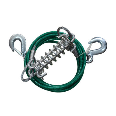 Cintura di rimorchio di recupero ad alta resistenza di stainless steel con 2 ganci di sicurezza