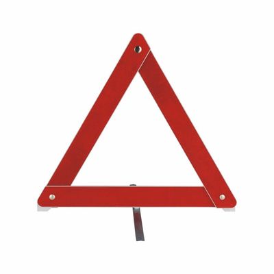 Professionale Custom Orange Gpps fianchi/Pmma Abs Triangolo di avvertimento di sicurezza auto riflettente
