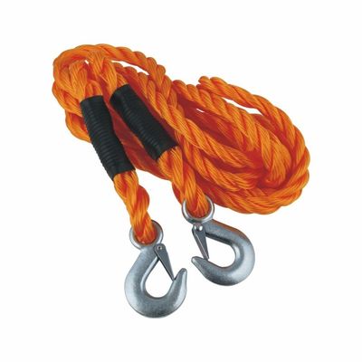 Strumento di emergenza portatile ad alta resistenza e flessibile arancione per trainare veicoli pesanti
