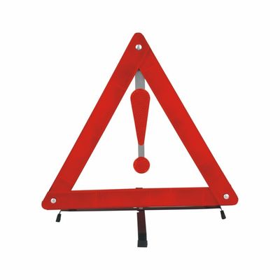Facilmente assemblare il triangolo di avviso di emergenza della macchina sul ciglio della strada per la sicurezza