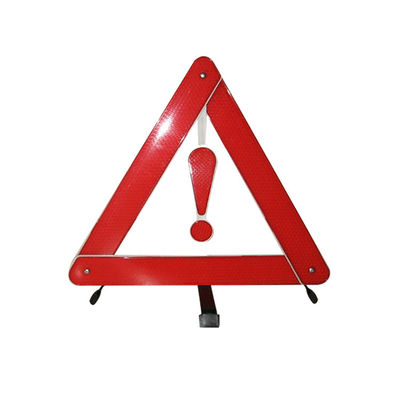 Facilmente assemblare il triangolo di avviso di emergenza della macchina sul ciglio della strada per la sicurezza