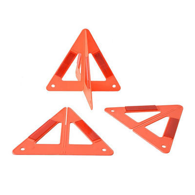 Gpps Hips/Pmma Abs Kit di segnale di sicurezza stradale guasto Triangolo rosso di avvertimento del traffico in caso di emergenza