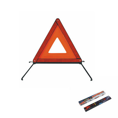 Avvertenza triangolo riflettente rosso ad alta visibilità CE per situazioni di emergenza
