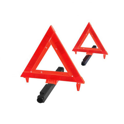 Triangolo di segnalazione di sicurezza stradale riflettente con certificato CE e materiale Gpps