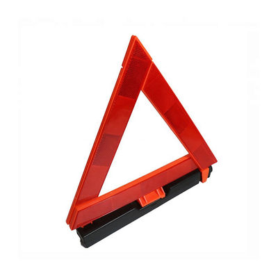 Triangolo di segnalazione di sicurezza stradale riflettente con certificato CE e materiale Gpps